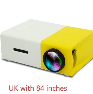 Elevate Your Home Entertainment with YG300 Mini Portable 3D HD Projector - Perfect for Smart Tech Enthusiasts!