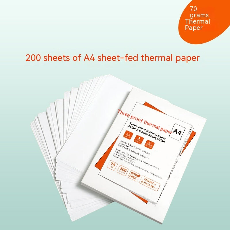 KarmaSelo Smart Tech A4 Thermosensitive Printing Paper: Waterproof, Tear-Resistant & Foldable