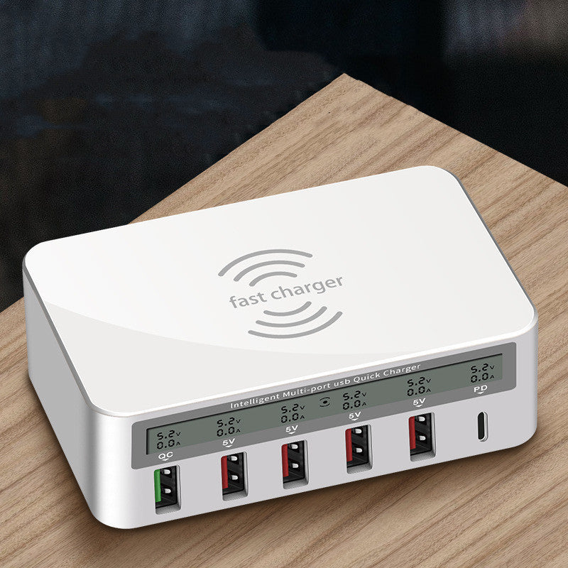 QC30 Fast USB Charge 50W Smart 6-port Type - C