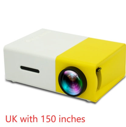 Elevate Your Home Entertainment with YG300 Mini Portable 3D HD Projector - Perfect for Smart Tech Enthusiasts!