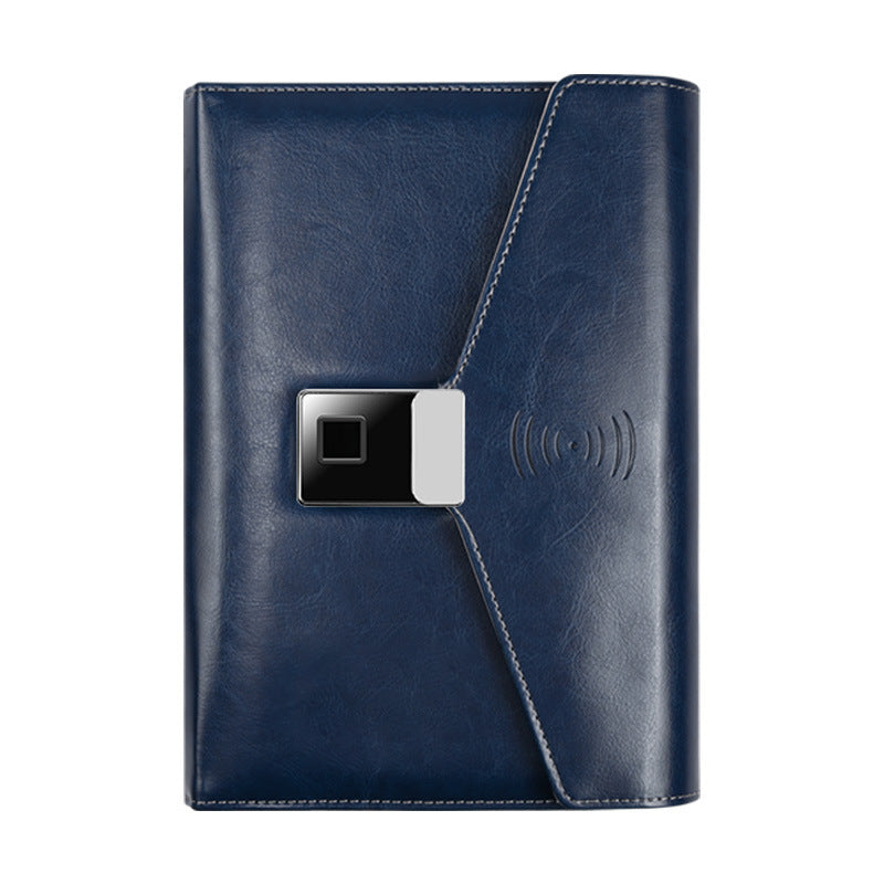 Business Office Notebook Fingerprint Lock Notepad