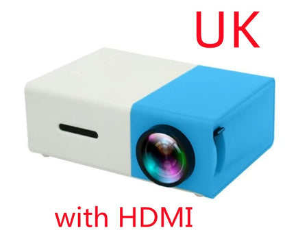 Elevate Your Home Entertainment with YG300 Mini Portable 3D HD Projector - Perfect for Smart Tech Enthusiasts!