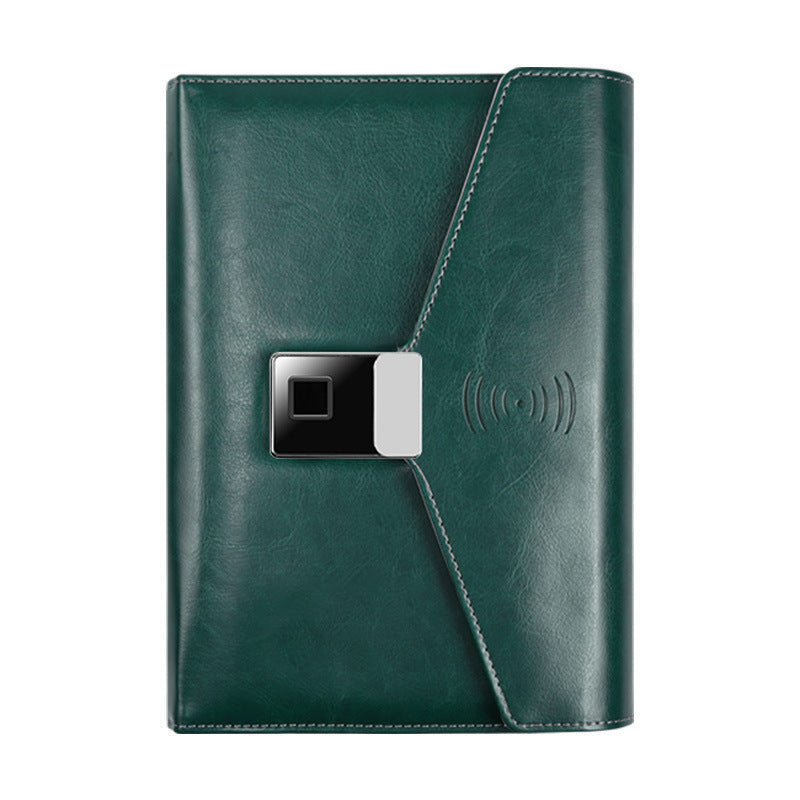 Business Office Notebook Fingerprint Lock Notepad