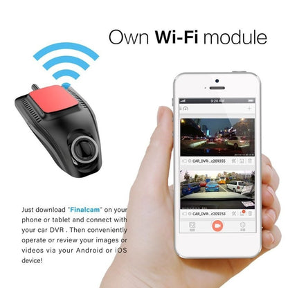 Full HD Dash Cam Car DVR Recorder  With Wifi