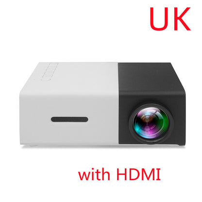 Elevate Your Home Entertainment with YG300 Mini Portable 3D HD Projector - Perfect for Smart Tech Enthusiasts!