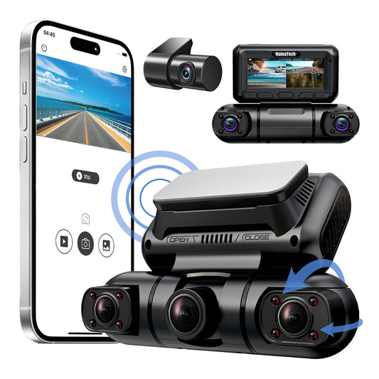 Hainatech C360 Degree View , Built-in GPS WiFi Night Vision