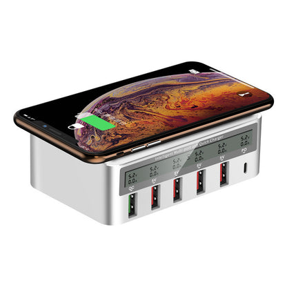 QC30 Fast USB Charge 50W Smart 6-port Type - C