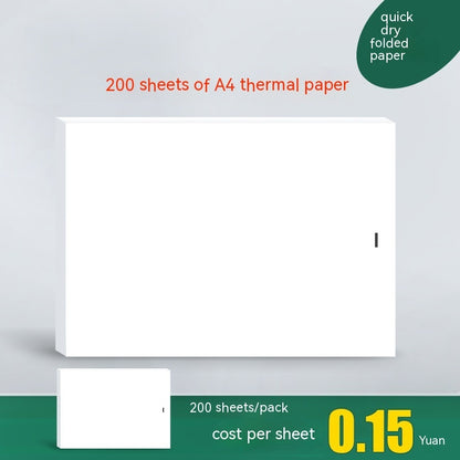 KarmaSelo Smart Tech A4 Thermosensitive Printing Paper: Waterproof, Tear-Resistant & Foldable