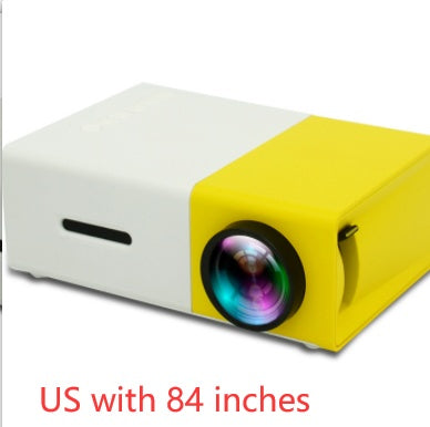 Elevate Your Home Entertainment with YG300 Mini Portable 3D HD Projector - Perfect for Smart Tech Enthusiasts!