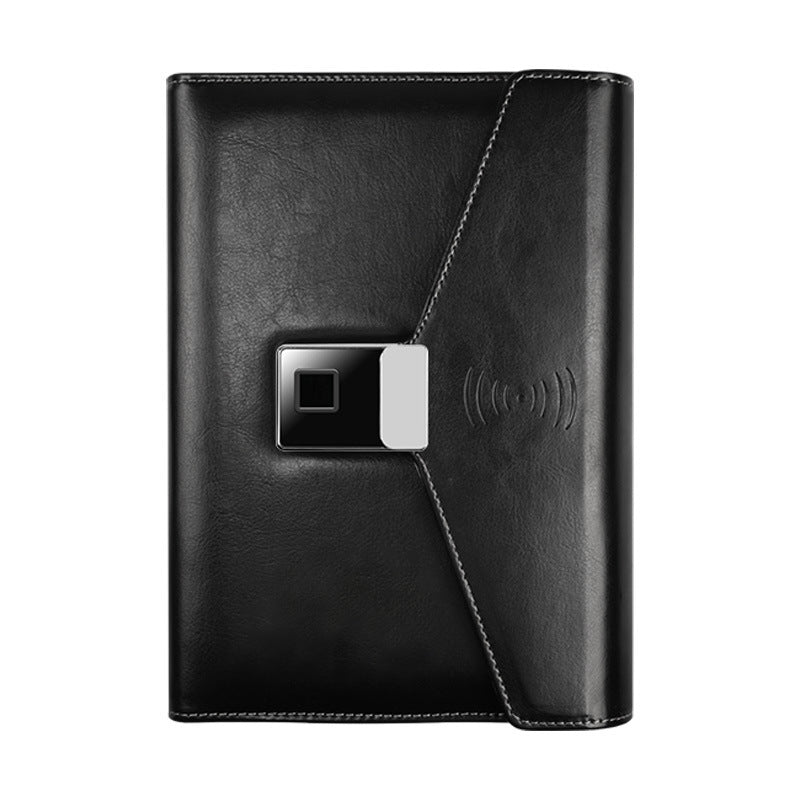 Business Office Notebook Fingerprint Lock Notepad