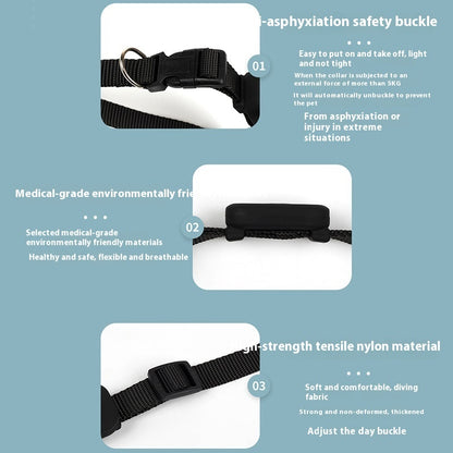 Smart Silicone Pet Collar Locator