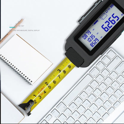 "KarmaSelo Smart Laser Tape Measure: 3-in-1 Rangefinder with Infrared Tech for Precision Measurements, Digital Display & Portable Design - Ideal for DIY Projects & Home Decor"