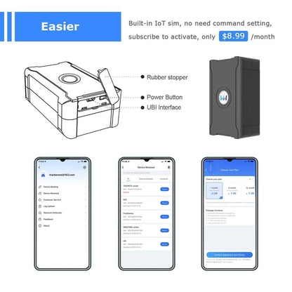 GPS Tracker Auto Echtzeitpositionierung Online-Tracking Diebstahlschutz