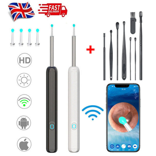 Wireless Ear Wax Removal Tool Set With Camera And Light