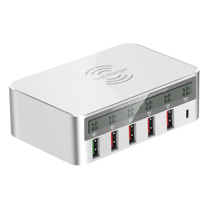 QC30 Fast USB Charge 50W Smart 6-port Type - C