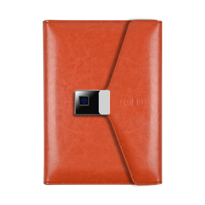 Business Office Notebook Fingerprint Lock Notepad