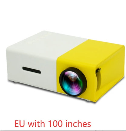 Elevate Your Home Entertainment with YG300 Mini Portable 3D HD Projector - Perfect for Smart Tech Enthusiasts!