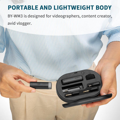 Little Bee Wireless Android & IPhone Interview Lapel Microphone