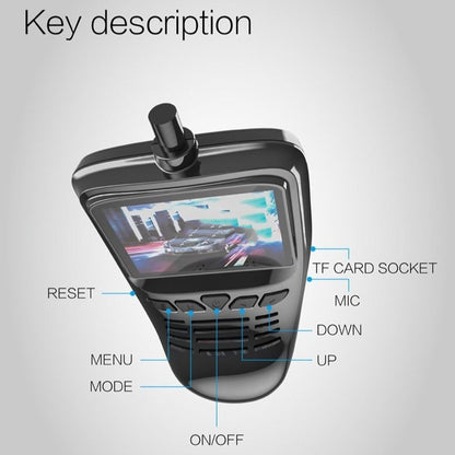 Full HD Dash Cam Car DVR Recorder  With Wifi