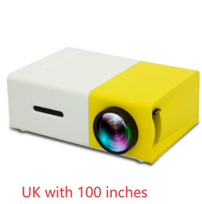 Elevate Your Home Entertainment with YG300 Mini Portable 3D HD Projector - Perfect for Smart Tech Enthusiasts!
