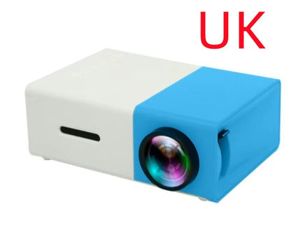 Elevate Your Home Entertainment with YG300 Mini Portable 3D HD Projector - Perfect for Smart Tech Enthusiasts!
