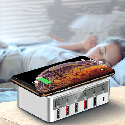 QC30 Fast USB Charge 50W Smart 6-port Type - C